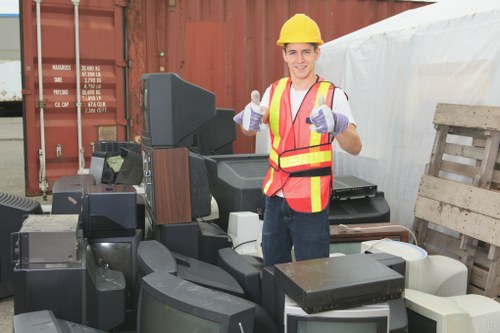Professionals handling furniture clearance in Gunnersbury home