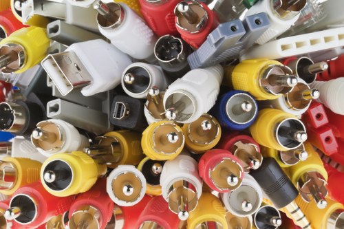 Workers wearing PPE while loading green waste